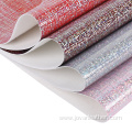 Pu Glitter Synthetic Leather Fabric Faux Leather